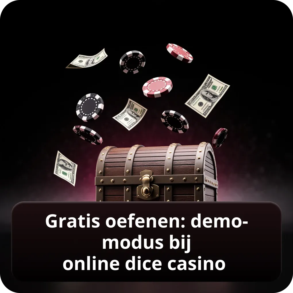 Gratis oefenen: demo-modus bij online dice casino