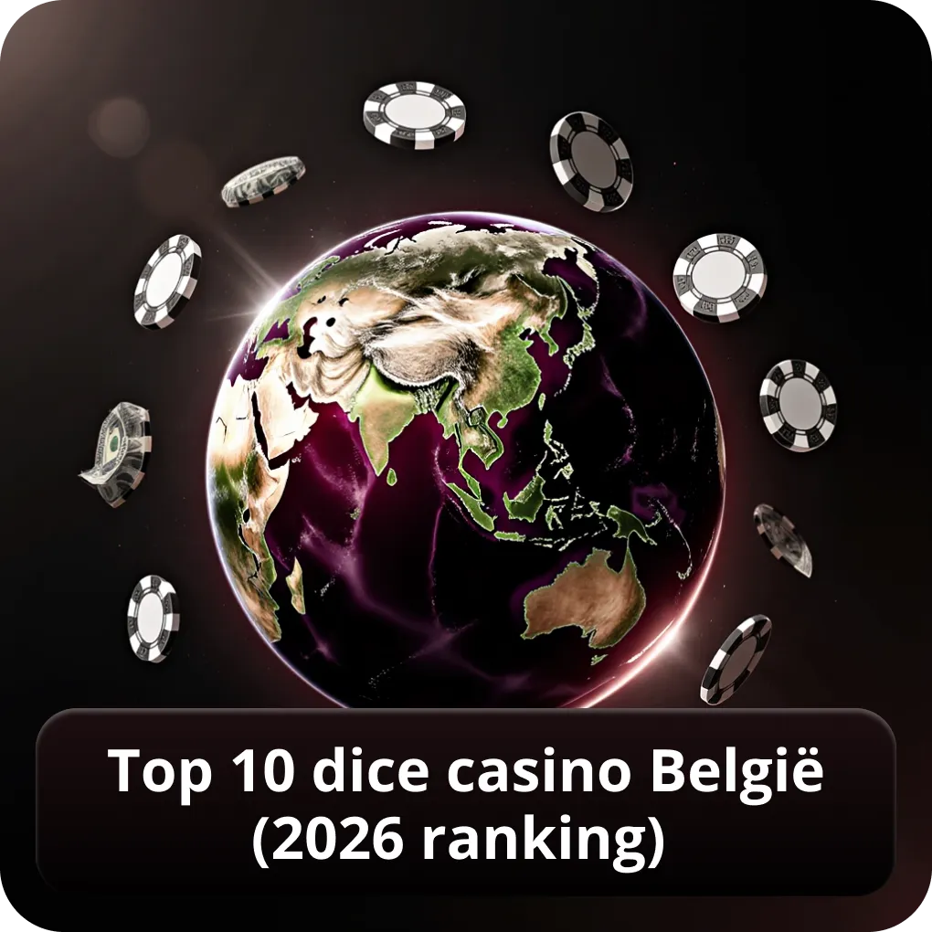 Top 10 dice casino België (2026 ranking)