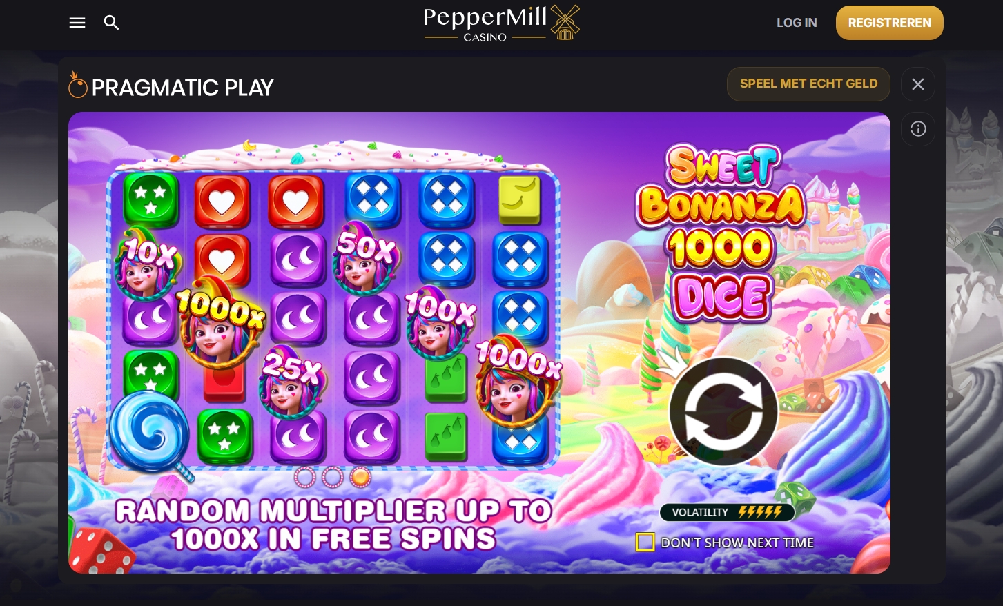 Hoe werkt Sweet Bonanza?
